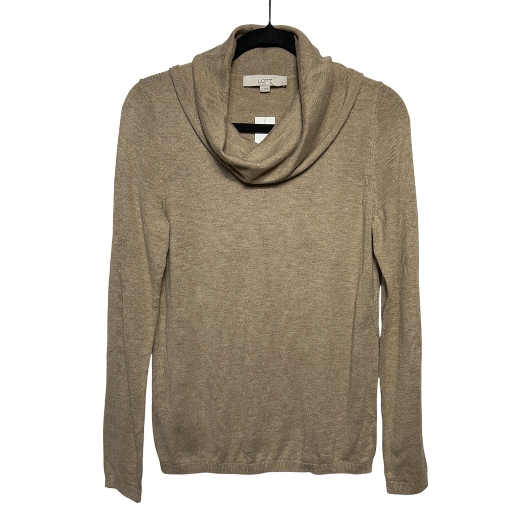 LOFT Cowl Neck Long Sleeve Lightweight Pullover‎ Sweater Size Small NWT